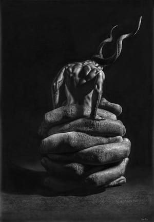 Artwork Title: In It's Grip
