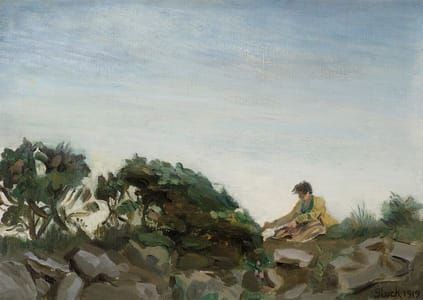 Artwork Title: Sketching on the Moors