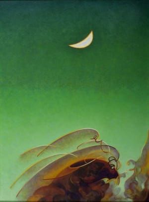 Artwork Title: Spring Moon