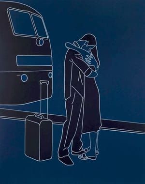 Artwork Title: Lovers and Bus