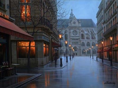 Artwork Title: Paris Gothic
