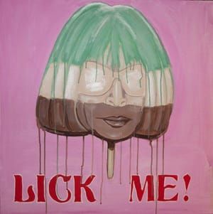 Artwork Title: Anna As A Popsicle