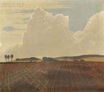 Artwork Title: Field and Thunderhead