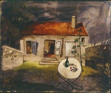 Artwork Title: Little House by Night