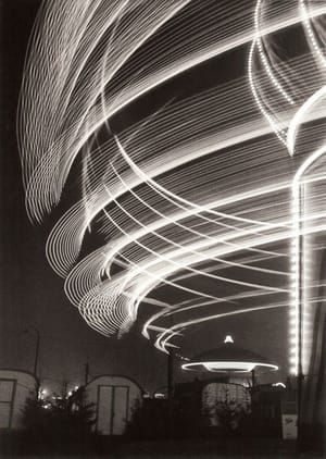 Artwork Title: Carousel at the Dom Fairground, Hamburg