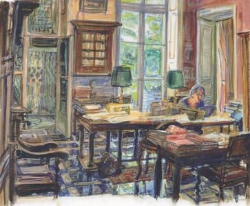 Artwork Title: The Dutch Room, Hôtel Turgot