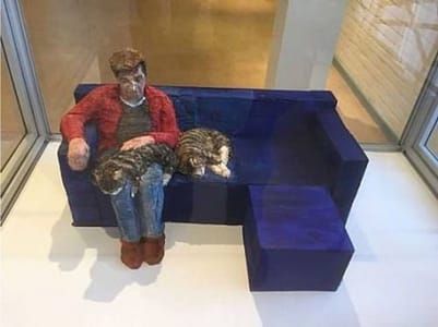 Artwork Title: Poezenman (Cat Man)