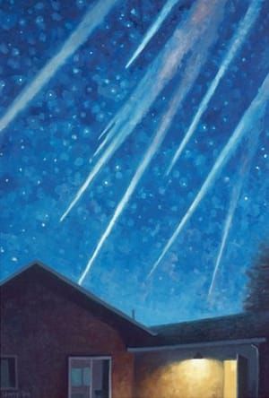 Artwork Title: Studio at Night