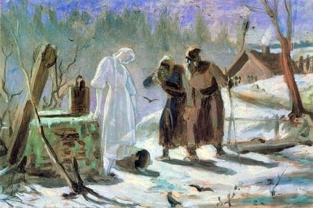 Artwork Title: The Snow Maiden Melting