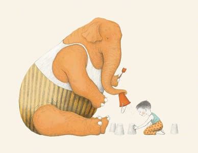 Artwork Title: Illustration for Lea Goldberg Collected Poems (פזמון ליקינתון)