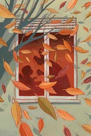 Artwork Title: Illustration for Wings, (כנפיים) by Maya Hanoch