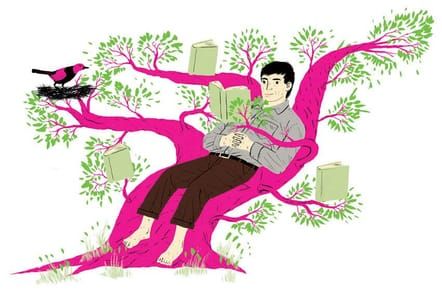 Artwork Title: Spring Reading