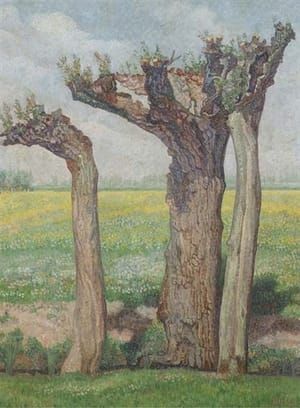 Artwork Title: Landscape with Pollard Willows