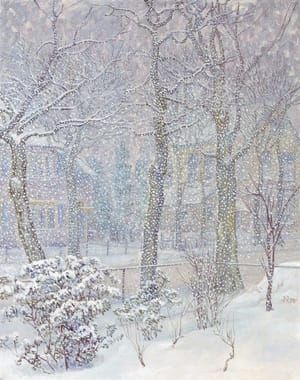 Artwork Title: Het sneeuwt (It's Snowing)