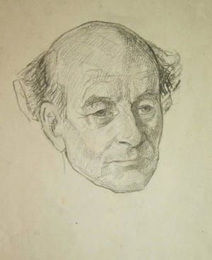 Artwork Title: Head Study of a Man
