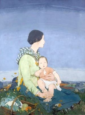 Artwork Title: Mother and Child