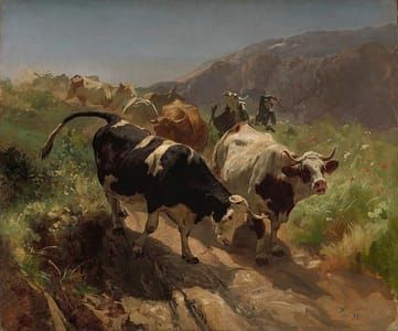 Artwork Title: Leaving the Mountains
