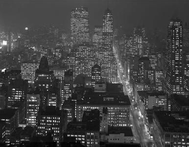 Artwork Title: Todd Webb, From the Empire State Building Looking South