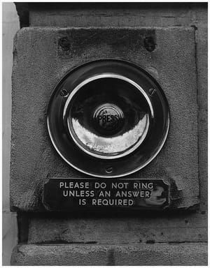 Artwork Title: Please Do Not Ring Unless An Answer Is Required