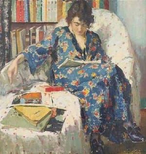 Artwork Title: Lady in Blue