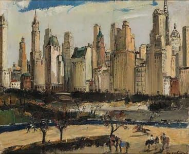 Artwork Title: The Cavalry, Central Park