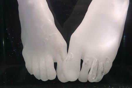 Artwork Title: Cryonic Body (close up)