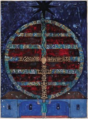 Artwork Title: Illustration from The Red Book by C. G. Jung