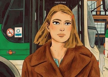 Artwork Title: The Royal Tenenbaums: Margot Bus