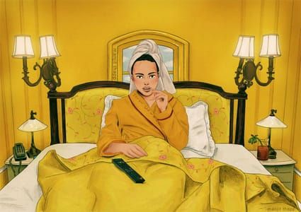 Artwork Title: The Darjeeling Limited: Yellow