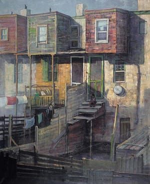 Artwork Title: Backyards