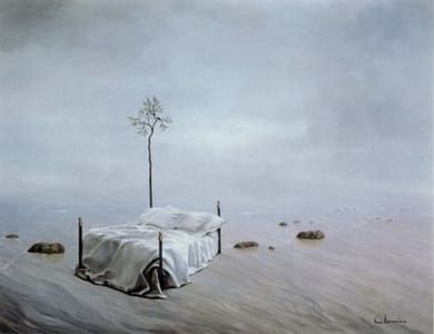 Artwork Title: White Calm