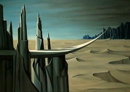Artwork Title: Danger, Construction Ahead