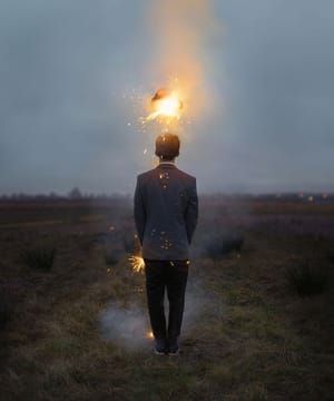 Artwork Title: Explosive Thoughts