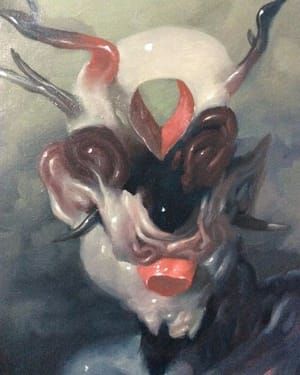 Artwork Title: Half Tongue Krampus