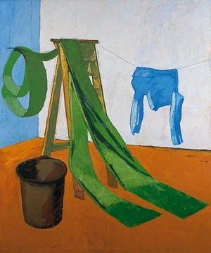 Artwork Title: Painting with Stepladder
