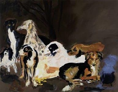 Artwork Title: Friends in the woods