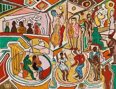 Artwork Title: Untitled (Jazz Club)