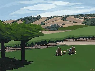 Artwork Title: Enjoying the View