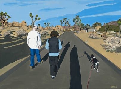Artwork Title: Joshua Tree Hikers