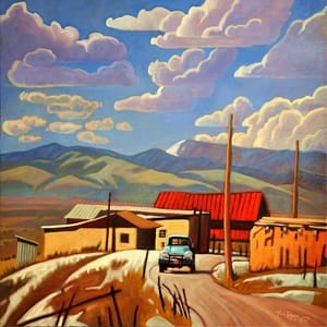 Artwork Title: Blue Apache