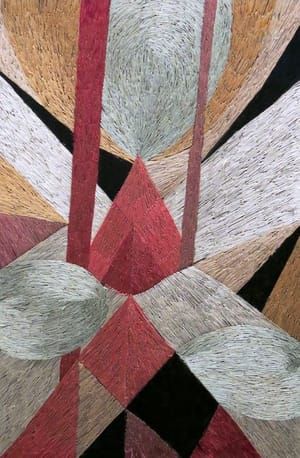 Artwork Title: Sanduhr (Hourglass) 1914