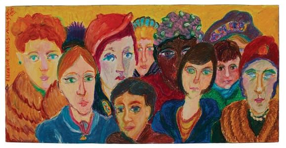 Artwork Title: Elevator Ladies