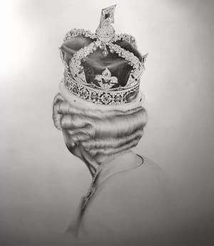 Artwork Title: Reversed Portrait Pencil Series