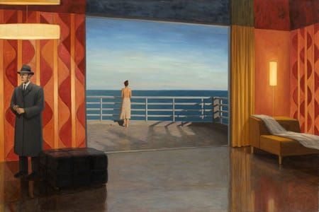 Artwork Title: Farewell in Dakar