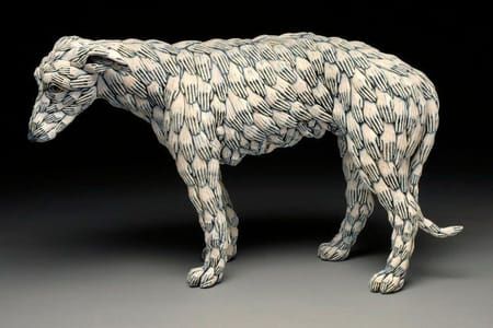 Artwork Title: Dog with Hands