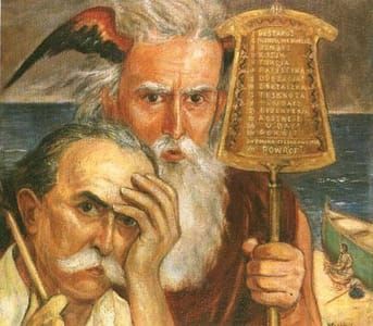 Artwork Title: Autoportret tułaczy (Self Portrait of Exiles)