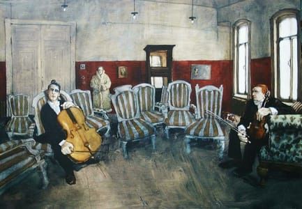 Artwork Title: The Man who Loved Parties