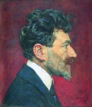 Artwork Title: Self Portrait in Profile