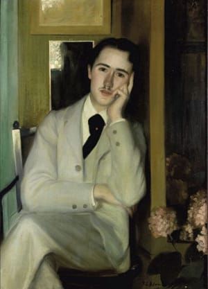 Artwork Title: André Gide at 21 Years Old