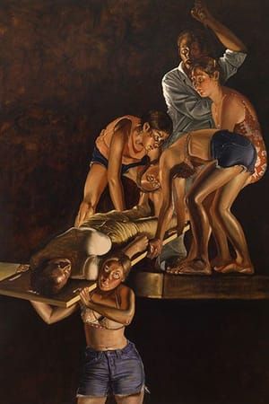 Artwork Title: The Killing Cycle: The Loading Pier (The Killing of Frank O'Hara)